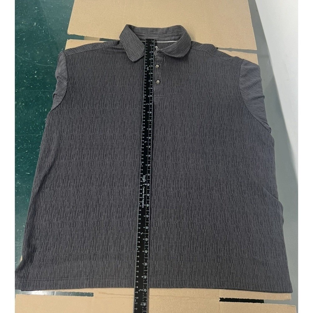 Nat Nast Black Polo Shirt Size L Short Sleeve Modal Polyester Blend Adult - Picture 4 of 11